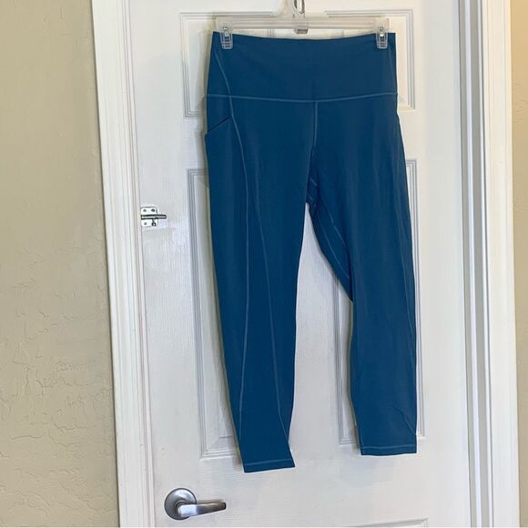 Lululemon Align High-Rise Pant with Pockets 25" Capture Blue - Size 12 - Picture 5 of 11